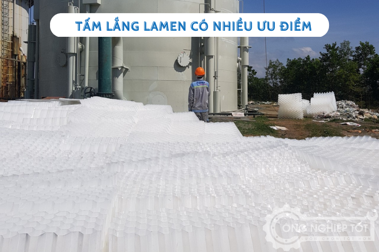 Tấm lắng lamen được nhiều doanh nghiệp lựa chọn vì sở hữu nhiều ưu điểm